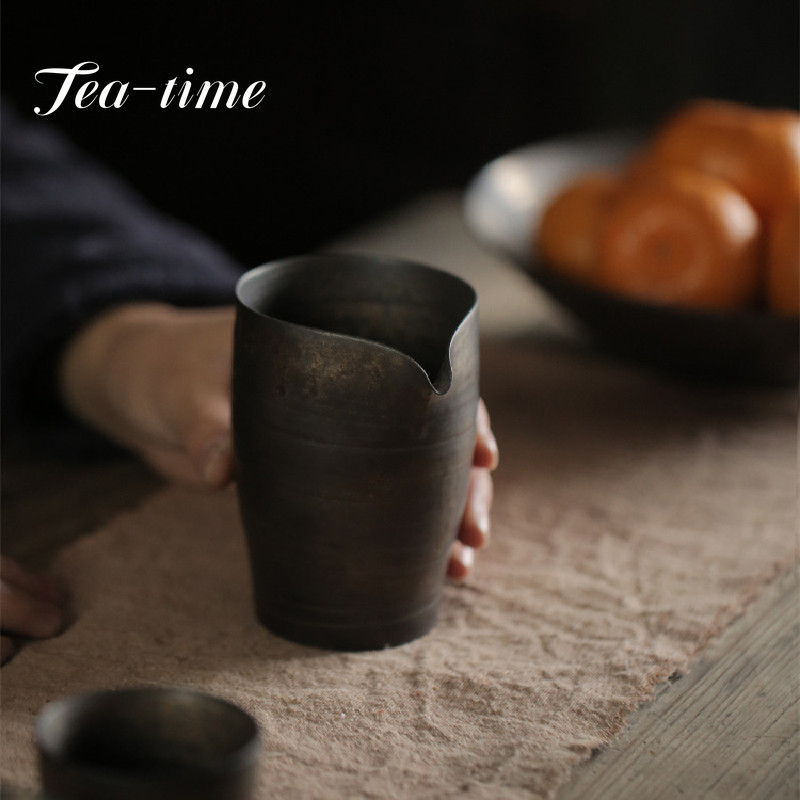 Japanese Pottery - 240Ml Tay Mỏng Lốp Trà Gốm