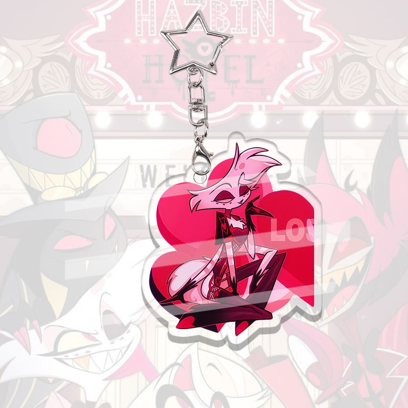 Hazbin Hotel Acrylic Keychain  - đánh giá và giá Japanese Snacks