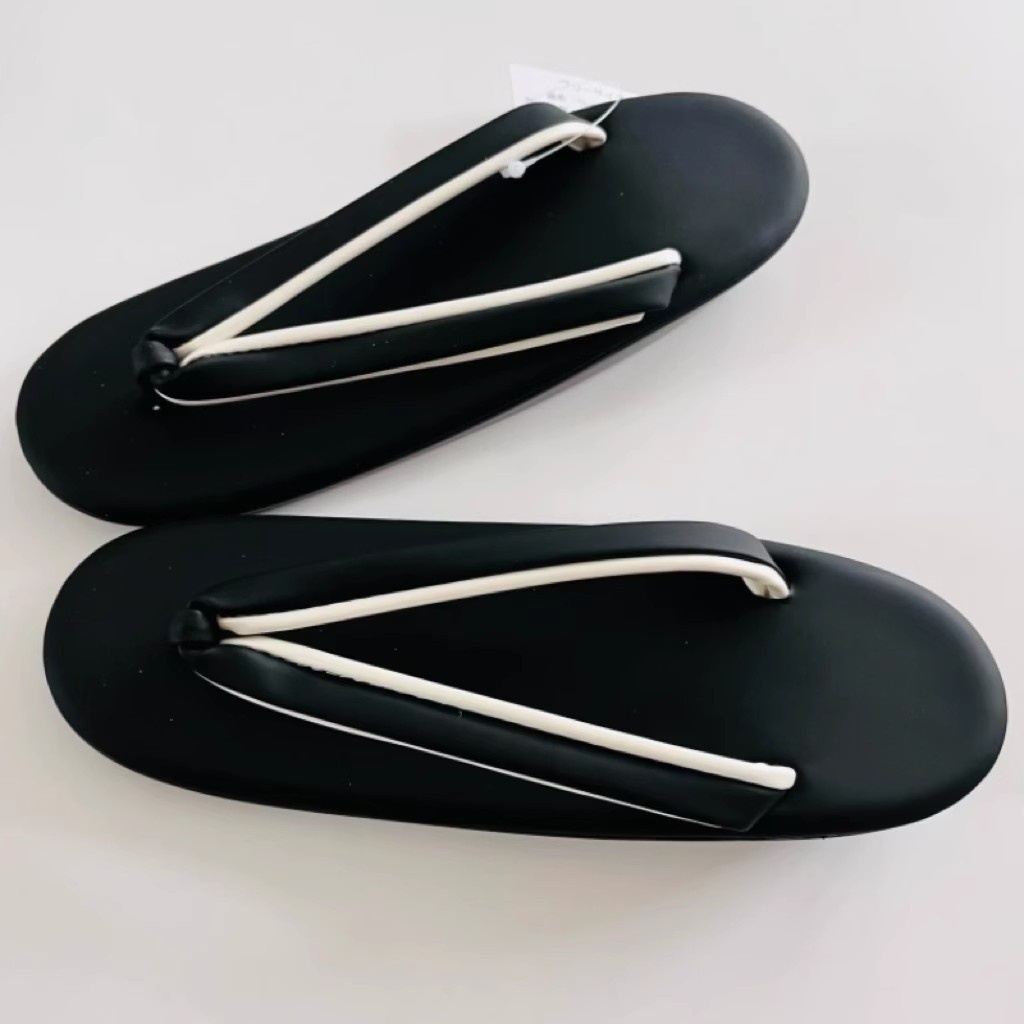 Japanese Women Geta Sandals PU - đánh giá và giá Geta Wooden Sandal