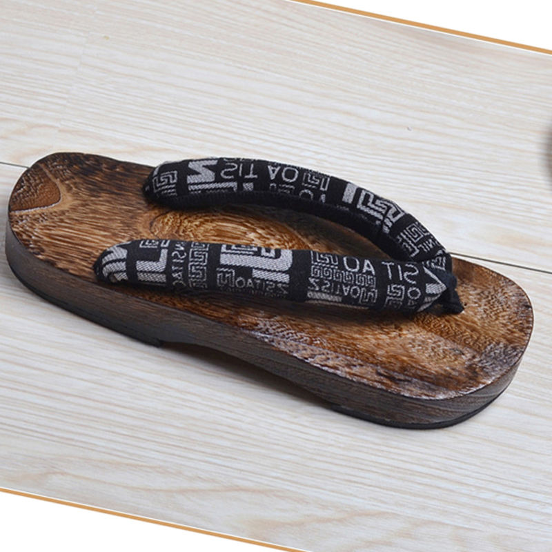 Unisex Gỗ Paulownia Ninja Cosp - đánh giá và giá Geta Wooden Sandal