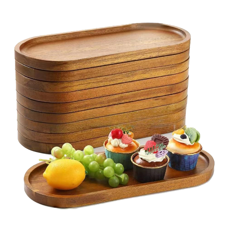 NEW Tableware Solid Wood Round - đánh giá và giá Japanese Snacks