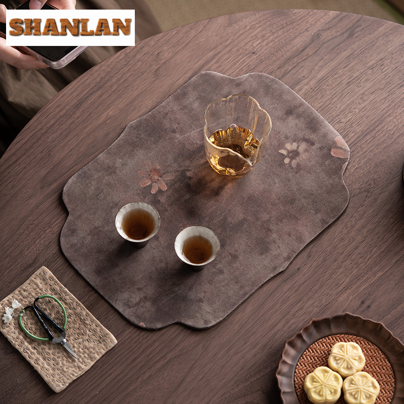 Chinese Zen Woven Brocade Tea  - đánh giá và giá Japanese Tea