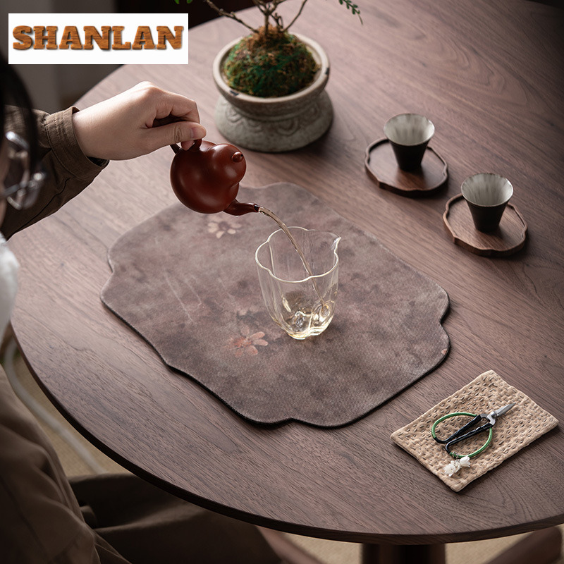 Chinese Zen Woven Brocade Tea  - đánh giá và giá Japanese Tea