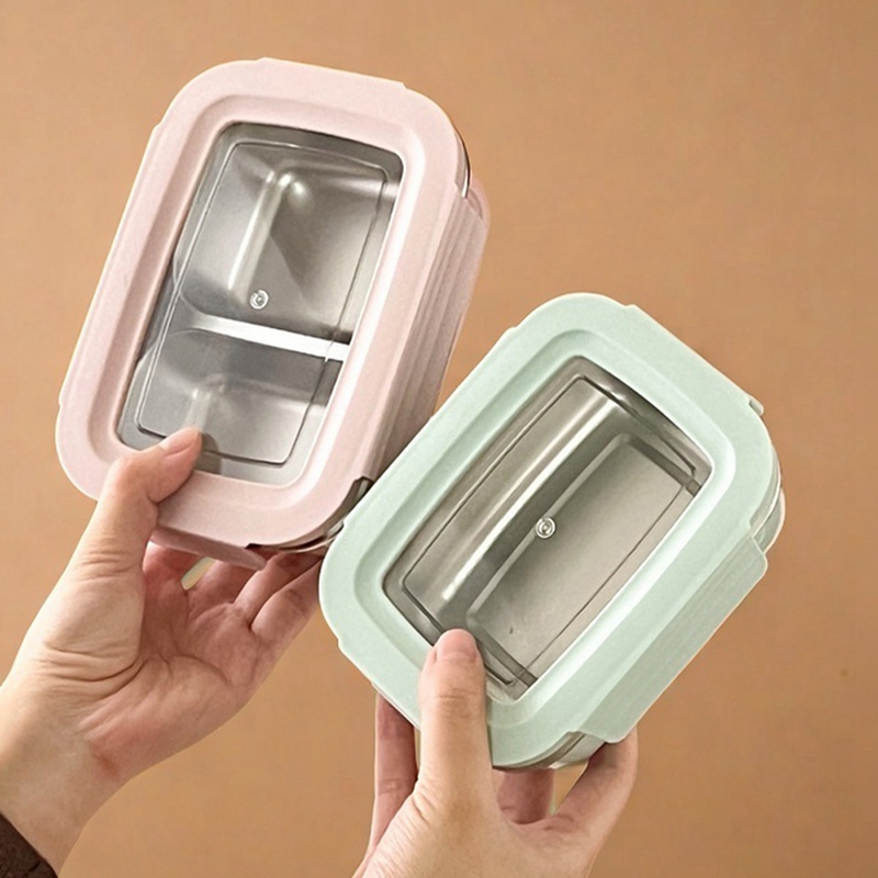 304 Stainless Steel Divided Be - đánh giá và giá Bento Box