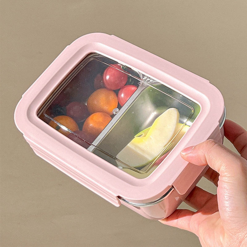 304 Stainless Steel Divided Be - đánh giá và giá Bento Box